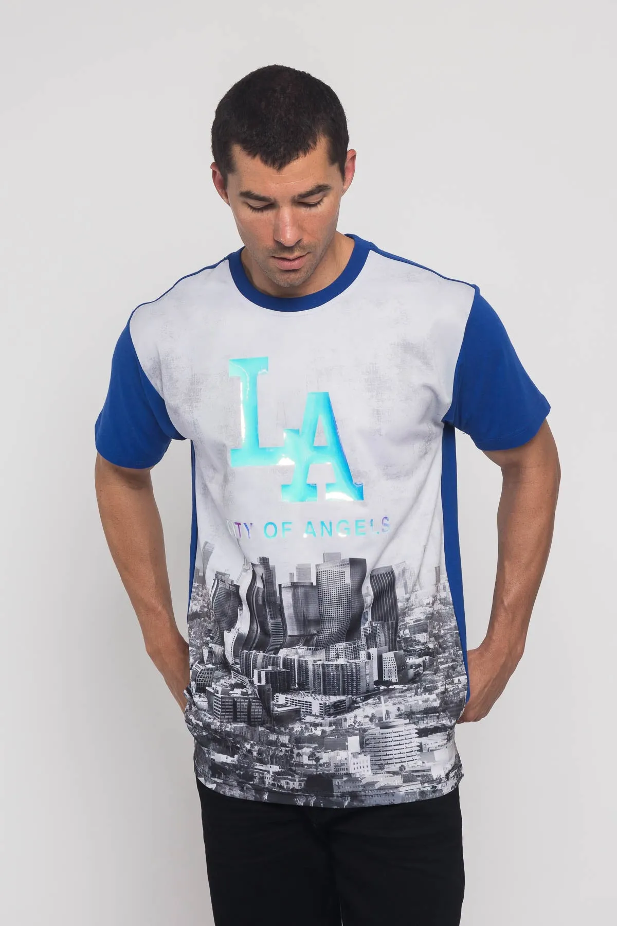 Iridescent Los Angeles City T-Shirt