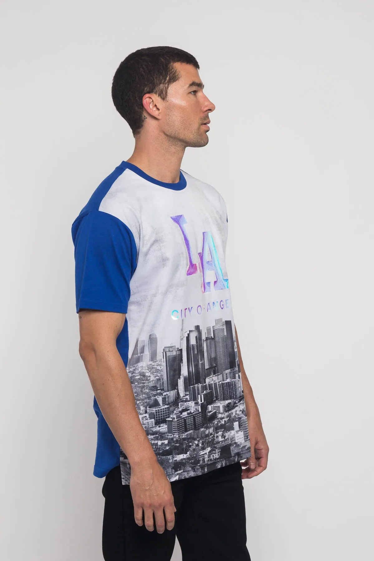 Iridescent Los Angeles City T-Shirt