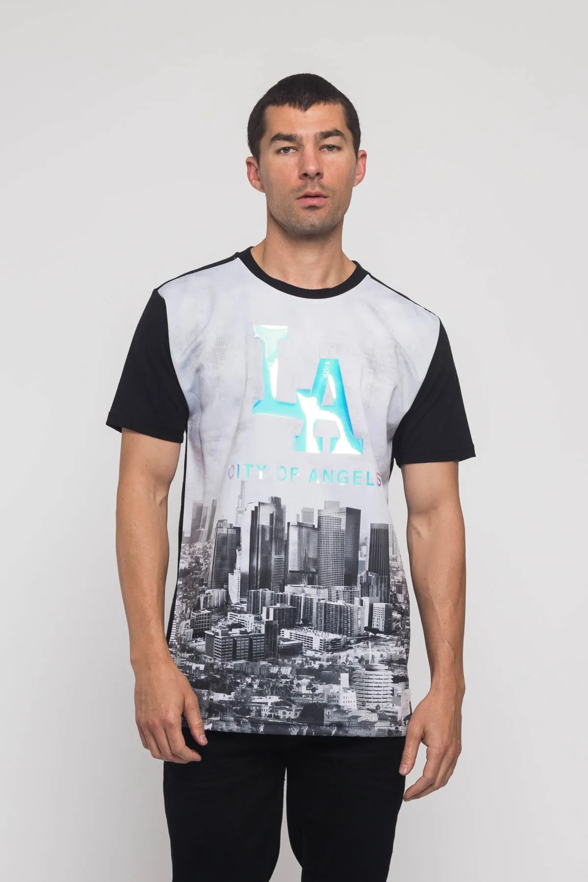 Iridescent Los Angeles City T-Shirt