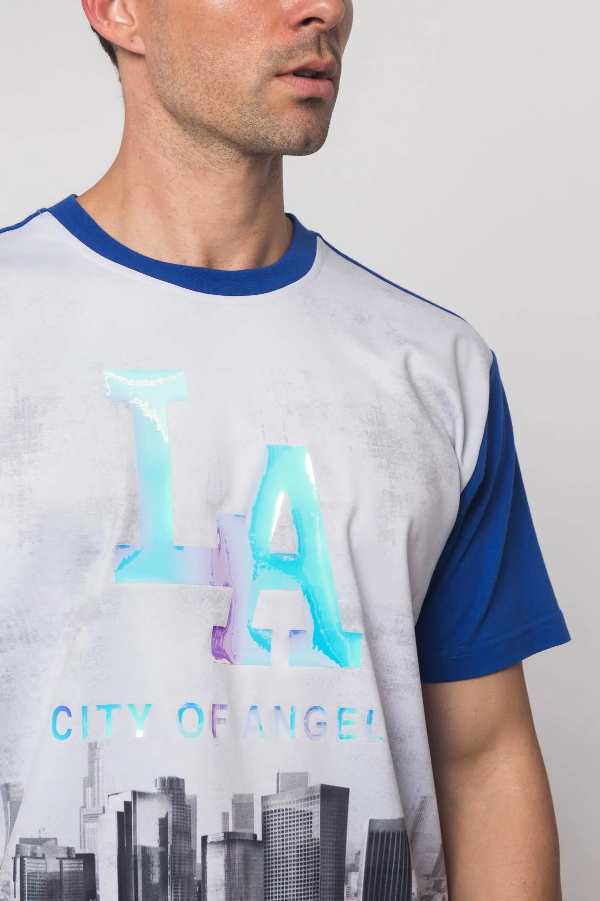 Iridescent Los Angeles City T-Shirt