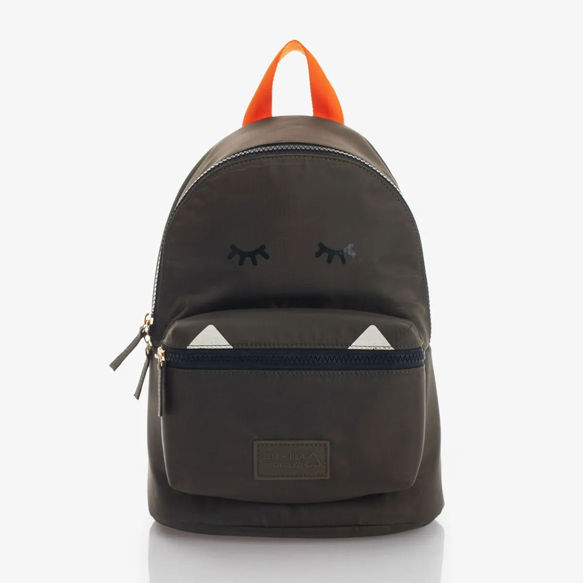 Kids Eco Backpack - Khaki by Jem   Bea