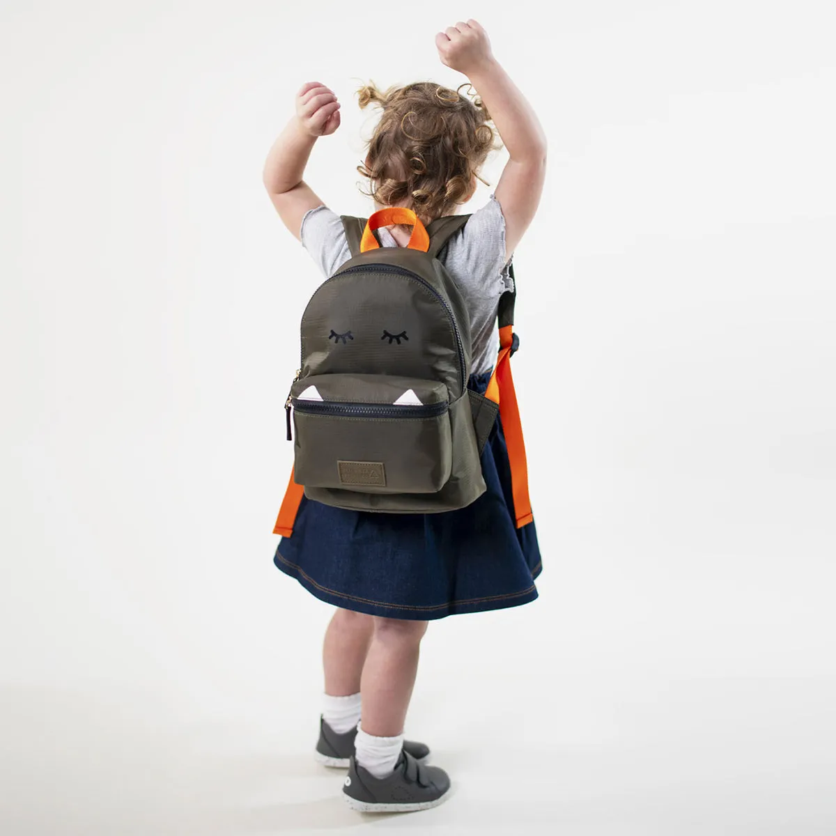 Kids Eco Backpack - Khaki by Jem   Bea