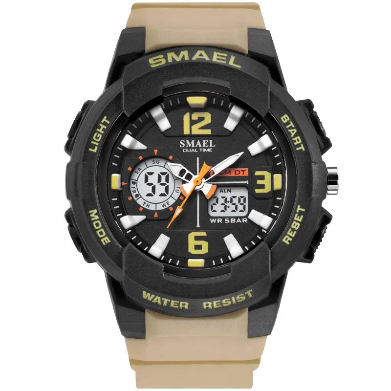 Kids Watches Waterproof Stopwatch Timer Alarm Analog/Digital