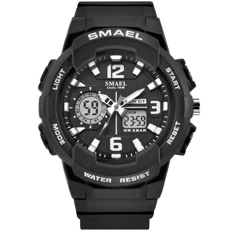 Kids Watches Waterproof Stopwatch Timer Alarm Analog/Digital