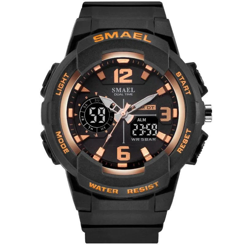 Kids Watches Waterproof Stopwatch Timer Alarm Analog/Digital