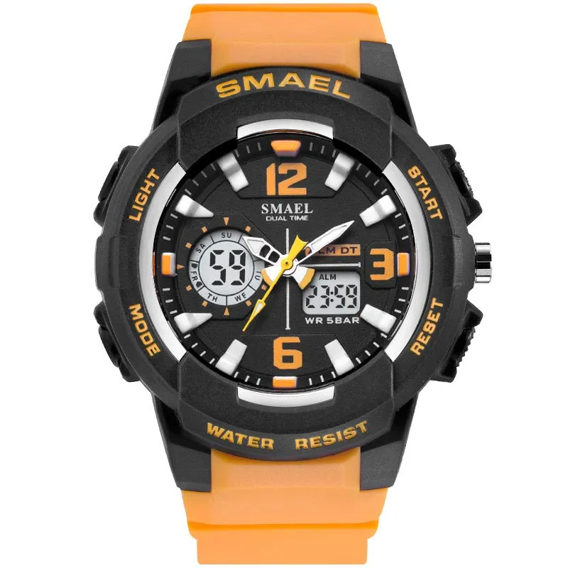Kids Watches Waterproof Stopwatch Timer Alarm Analog/Digital