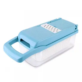 Kitchen Multifunction Cutter Chop Slice Dice Grate Draining Basket