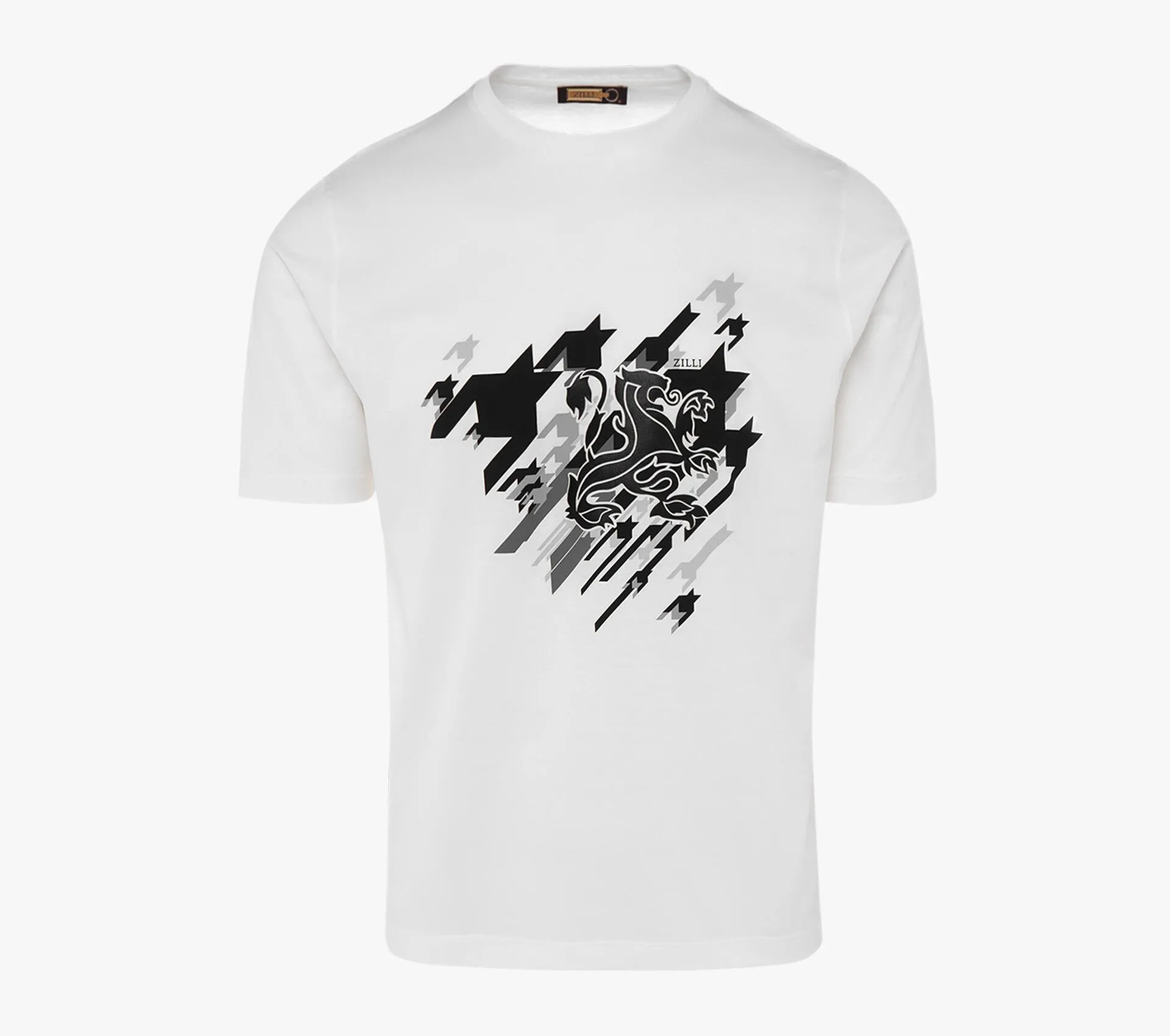 Lambskin Inlay Griffon T-shirt