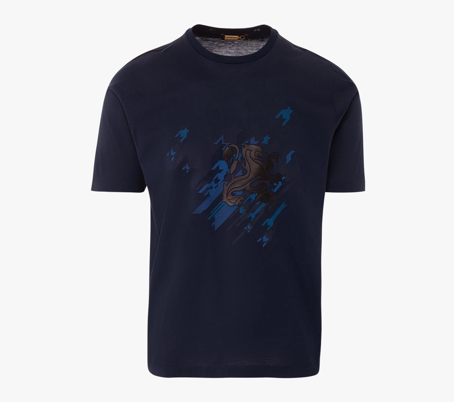 Lambskin Inlay Griffon T-shirt
