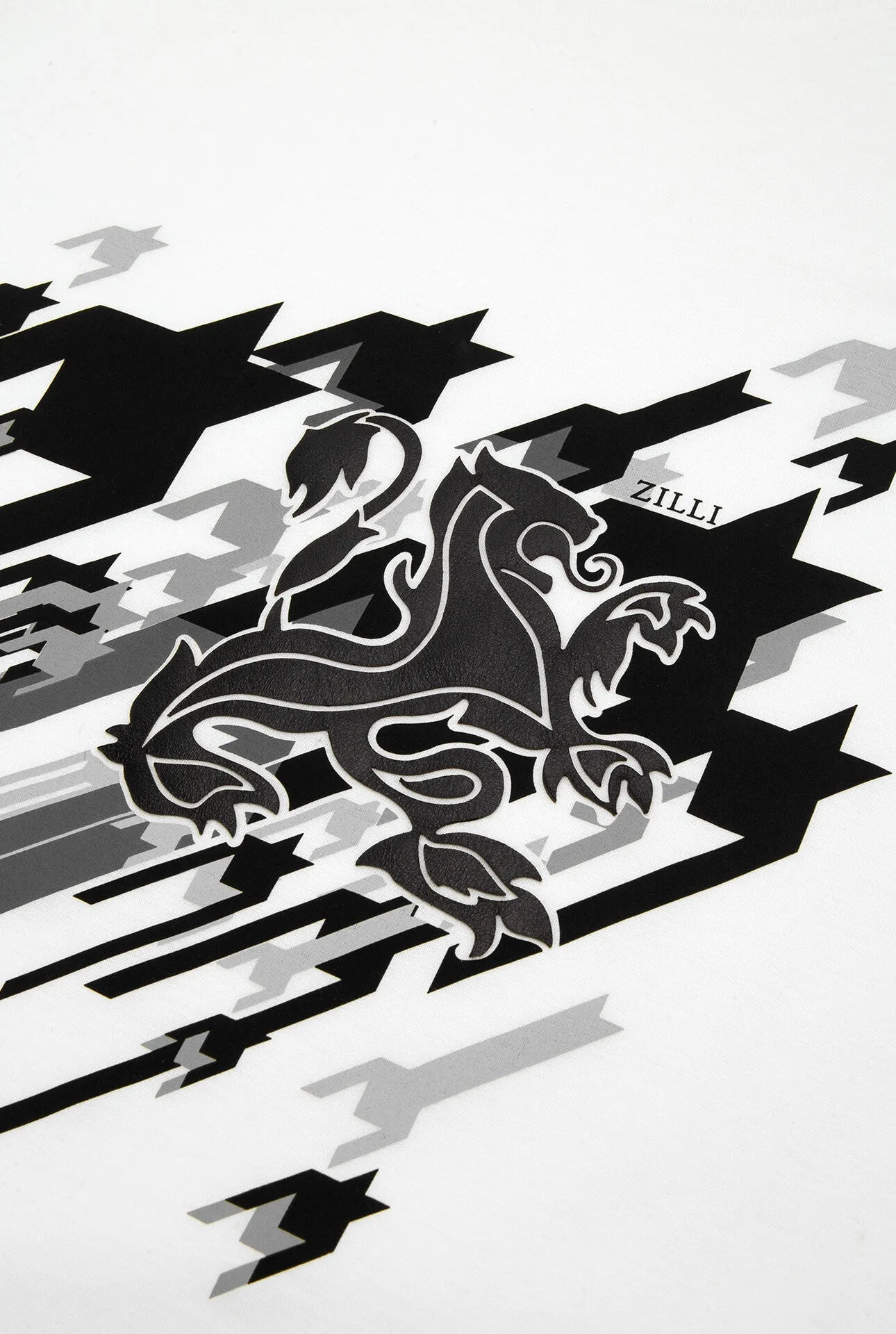Lambskin Inlay Griffon T-shirt