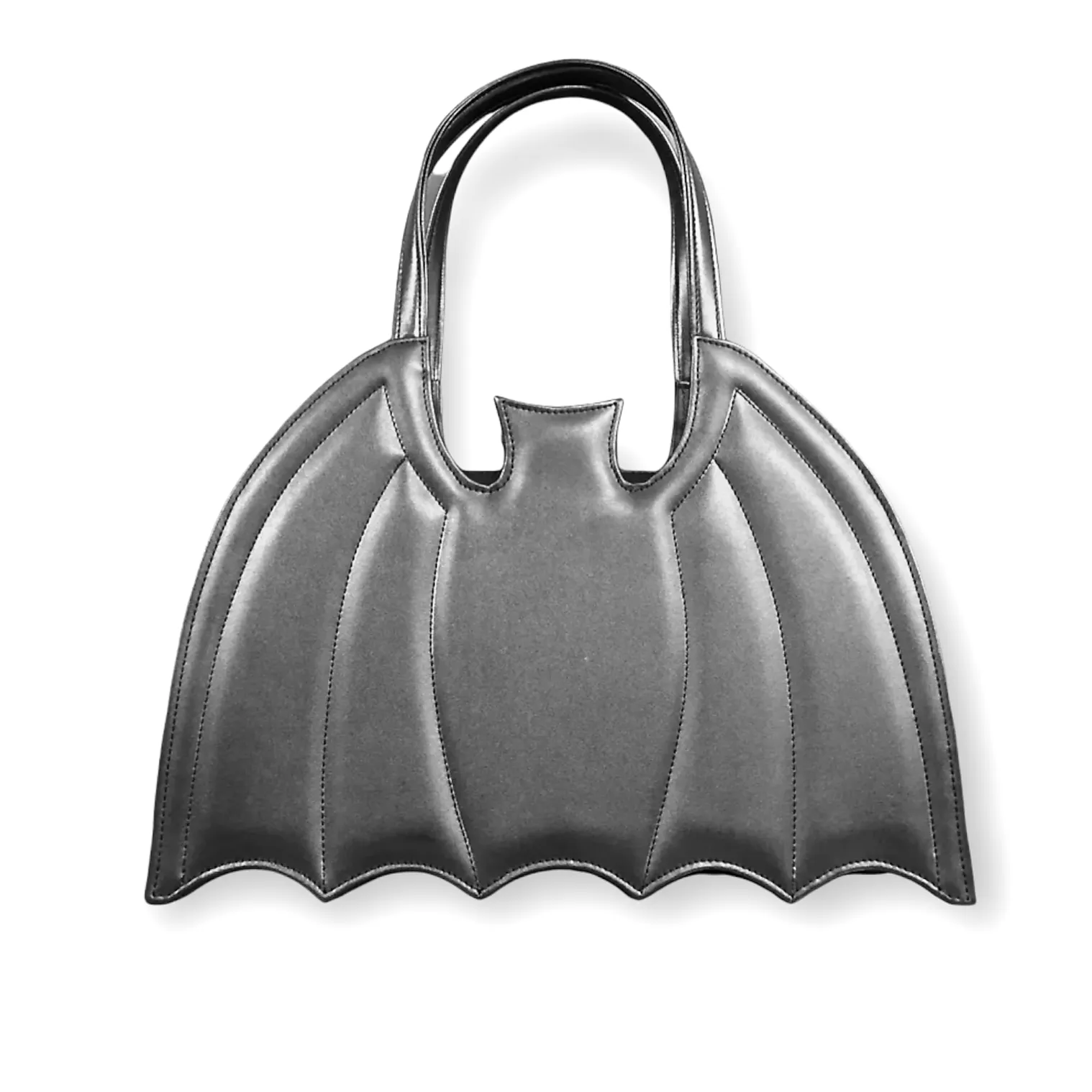 Large Black Bat Purse - Handbag