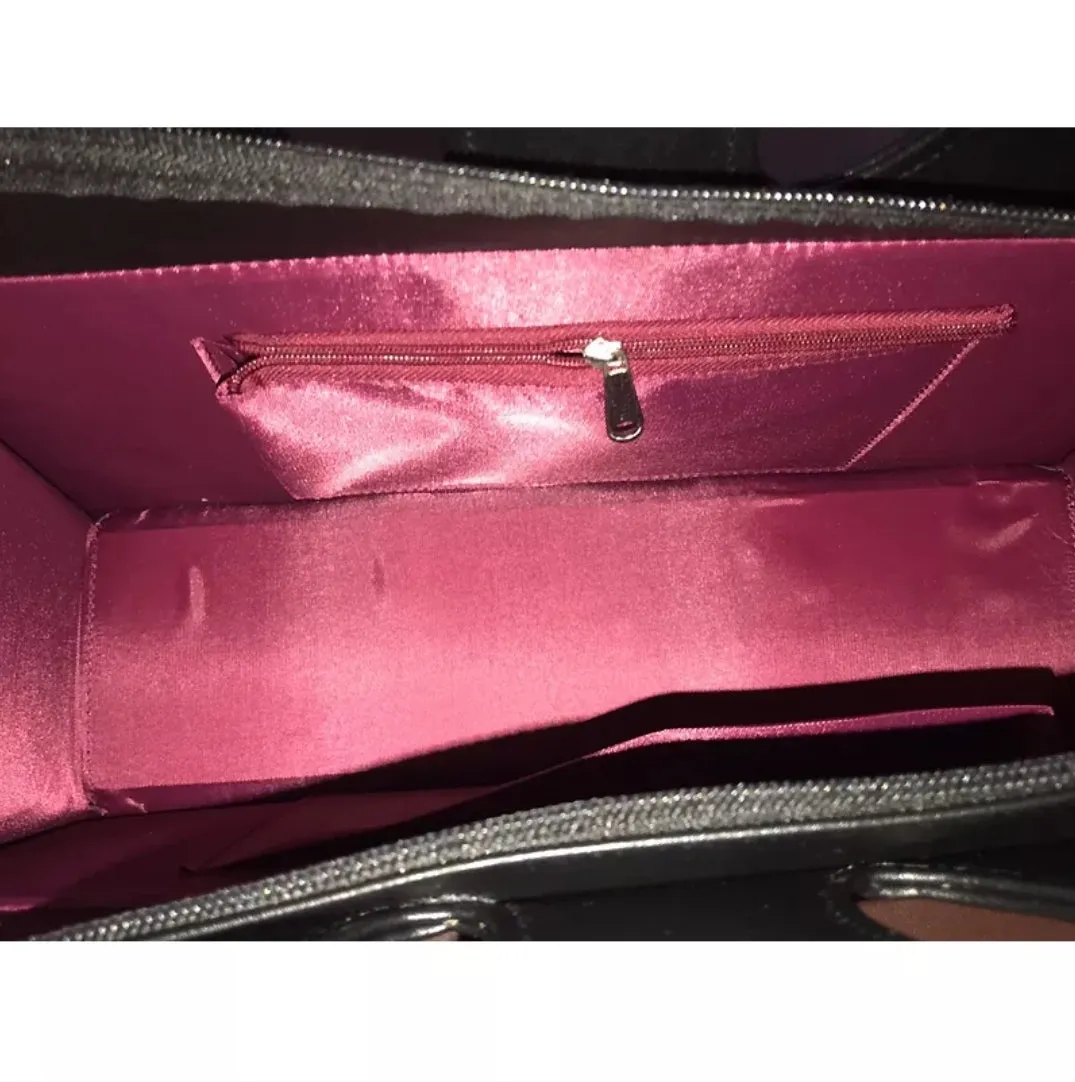 Large Black Bat Purse - Handbag