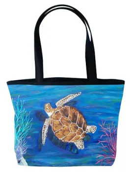 Loggerhead Sea Turtle Purrfect Tote- The Pilgrim