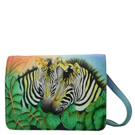 Medium Saddle Crossbody - 8301
