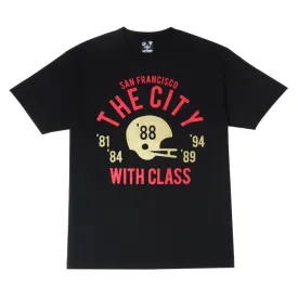 Mens Thrill Of Victory Class City T-Shirt Black