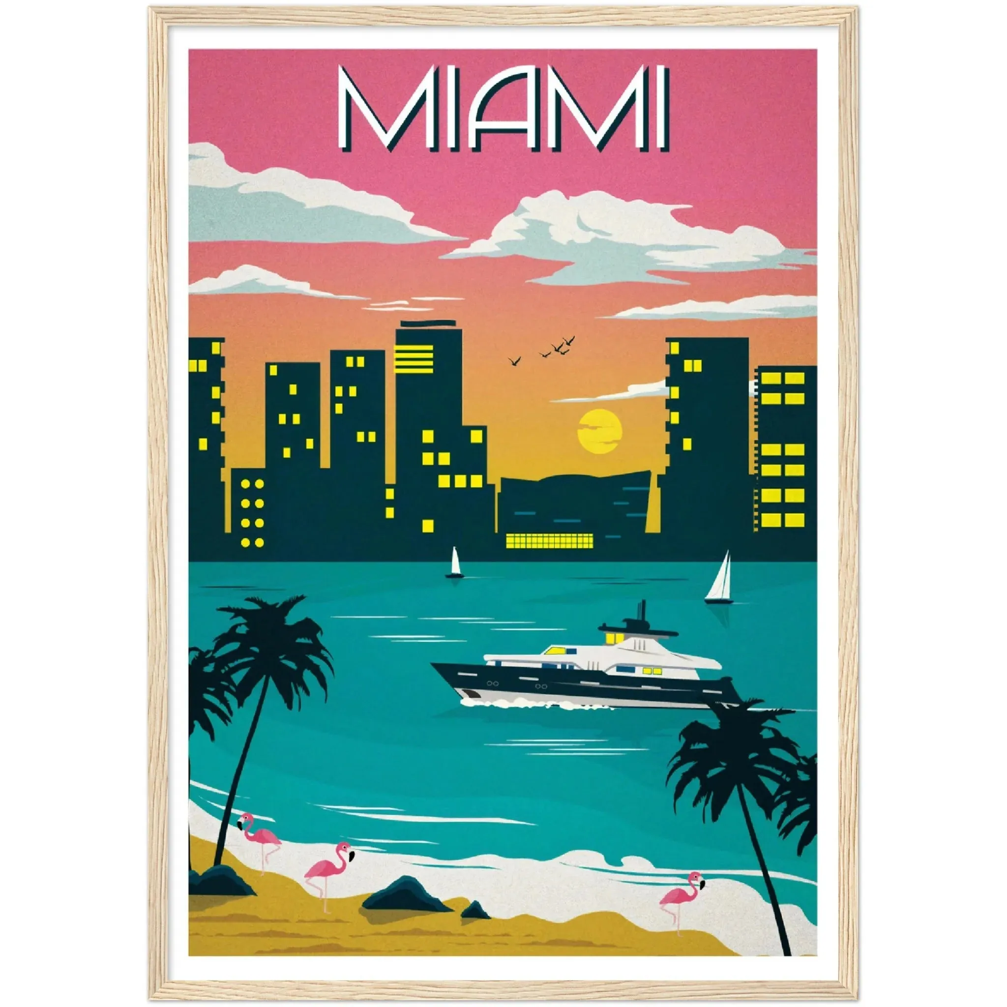 Miami Wall Art