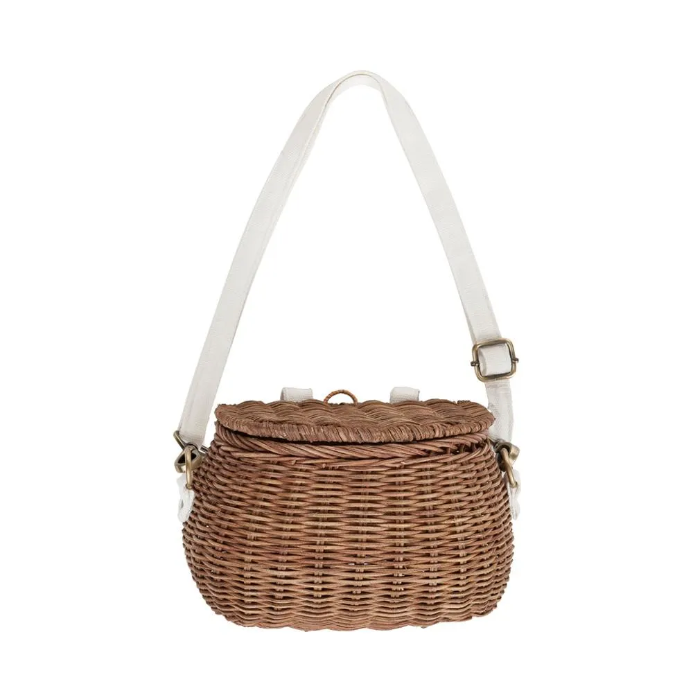 Mini Chari Rattan Bag - Natural