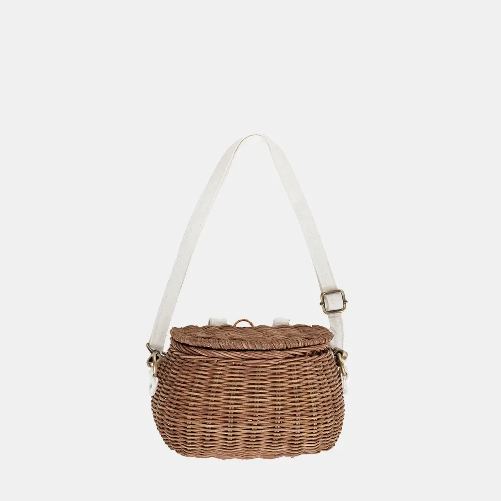 Mini Chari Rattan Bag - Natural