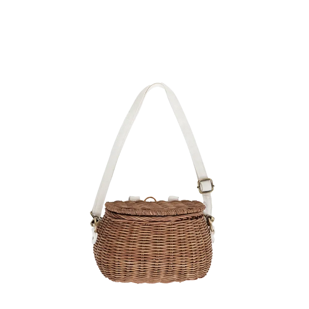 Mini Chari Rattan Bag - Natural