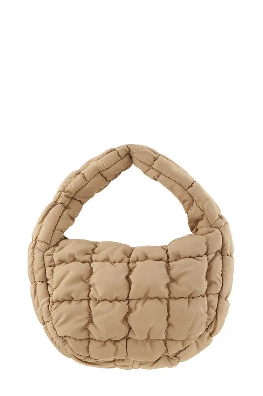 Mini Puffer Quilted Bag-4 colors