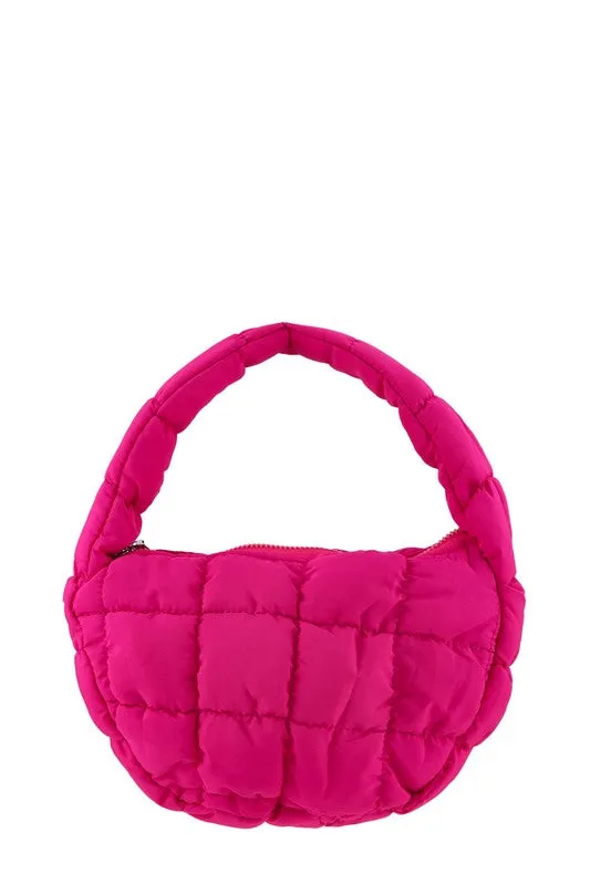 Mini Puffer Quilted Bag-4 colors