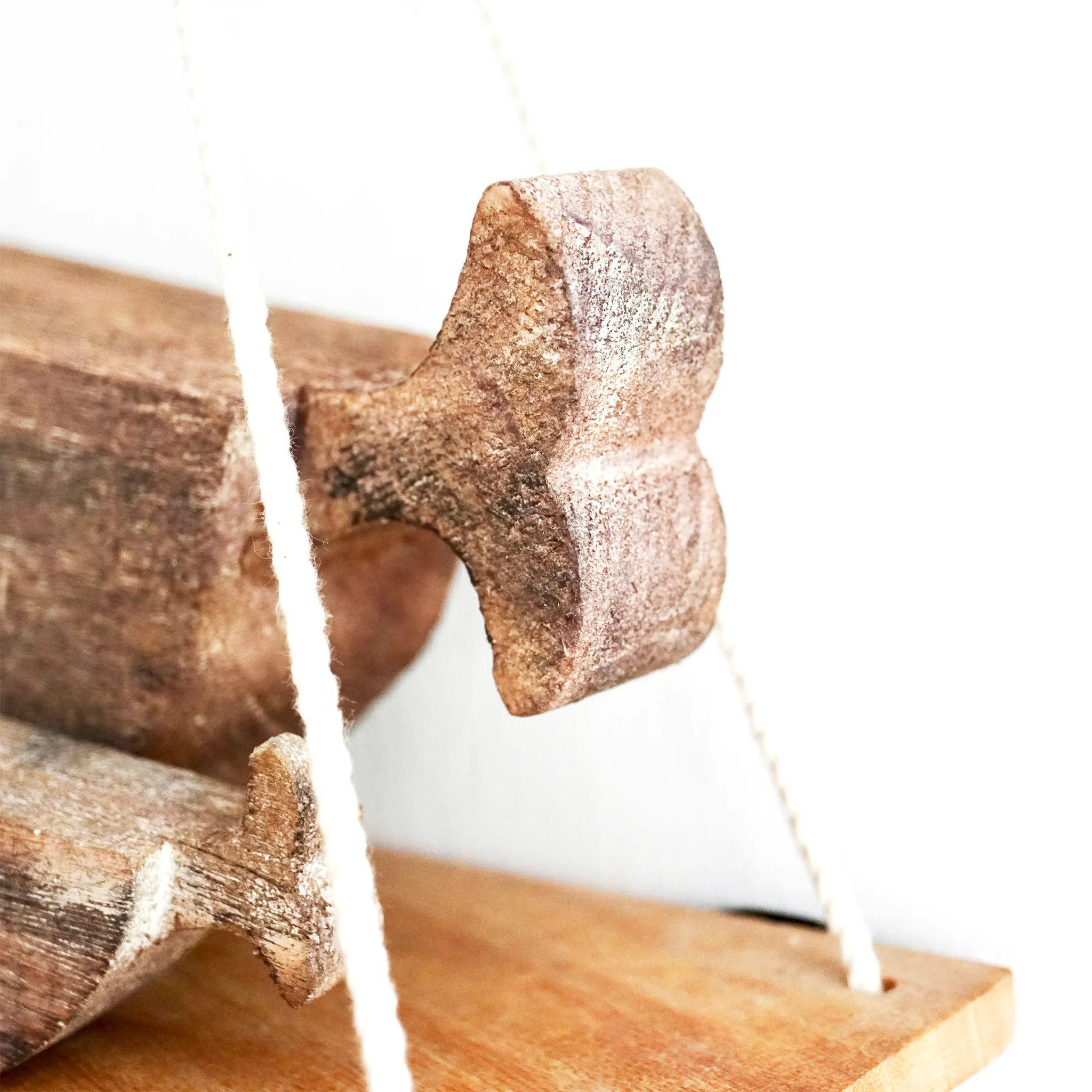 Mother and Baby Driftwood Whale Set