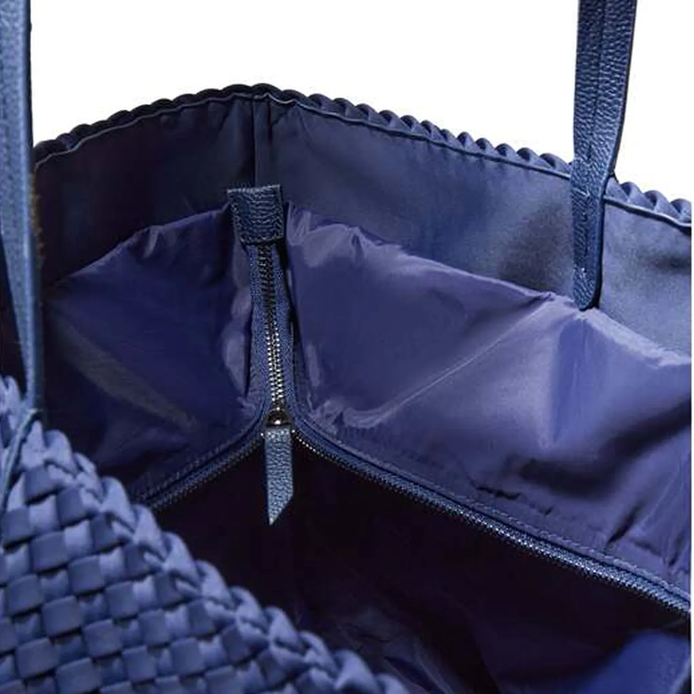 naghedi ink blue jetsetter tote