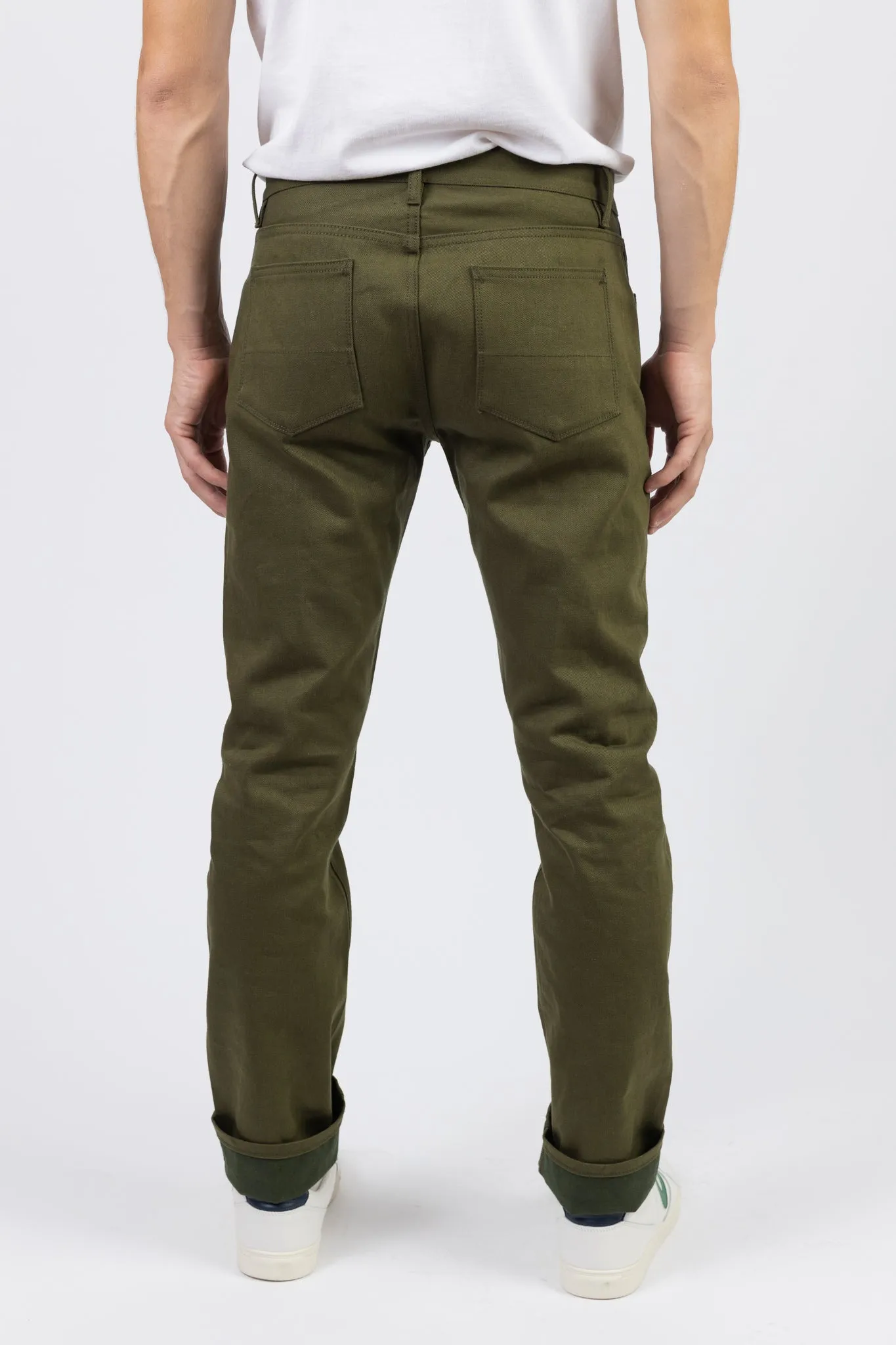 Nihon Menpu Selvage Denim Green