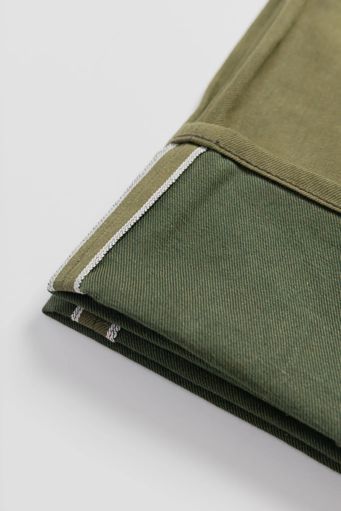 Nihon Menpu Selvage Denim Green
