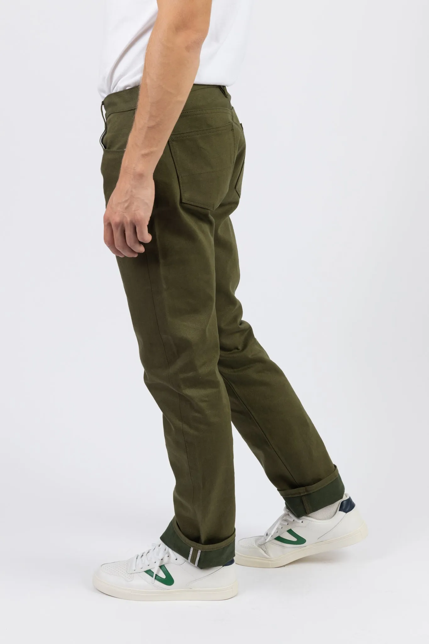 Nihon Menpu Selvage Denim Green