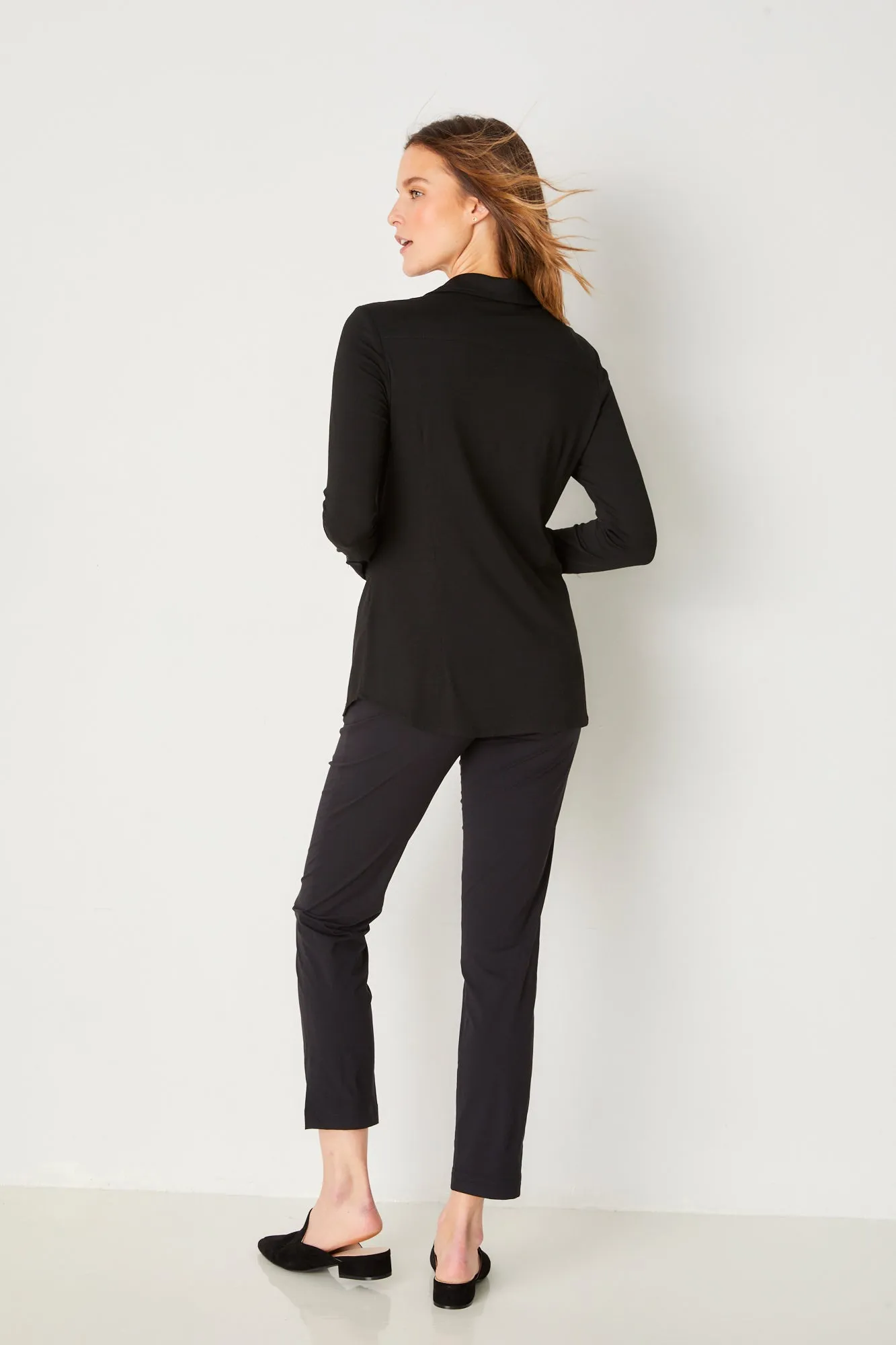 Nikki Longsleeve Pique Shirt