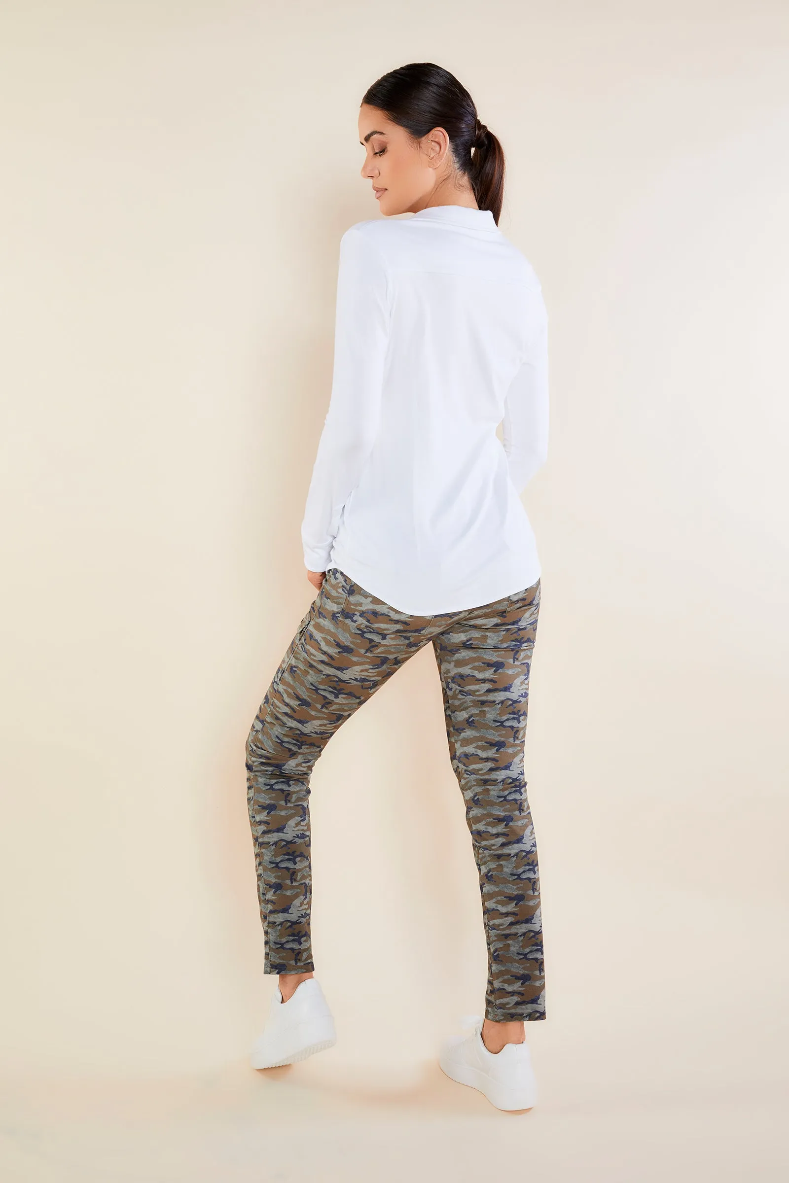 Nikki Longsleeve Pique Shirt