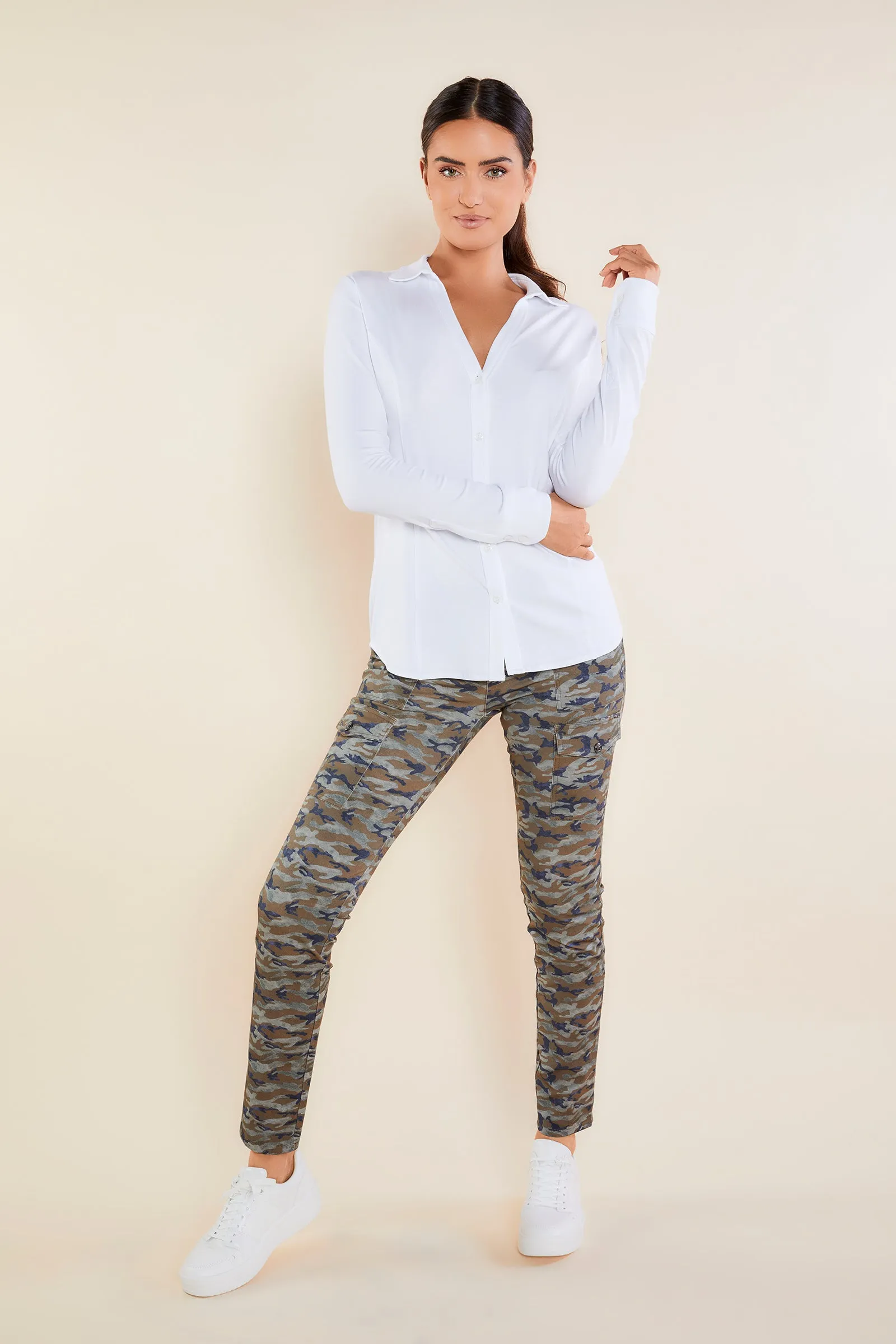 Nikki Longsleeve Pique Shirt