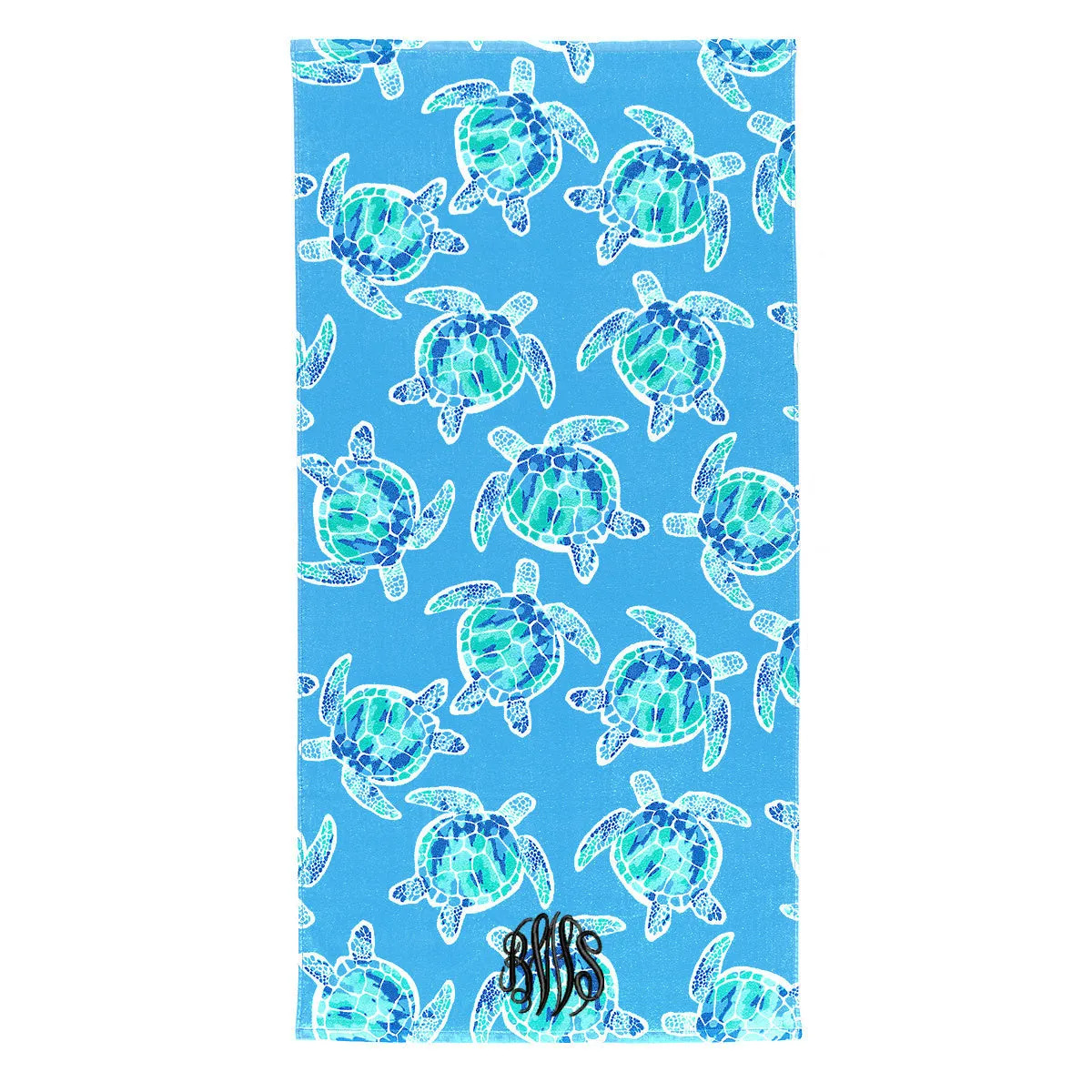 Personalized Large Beach Towel Monogram Included