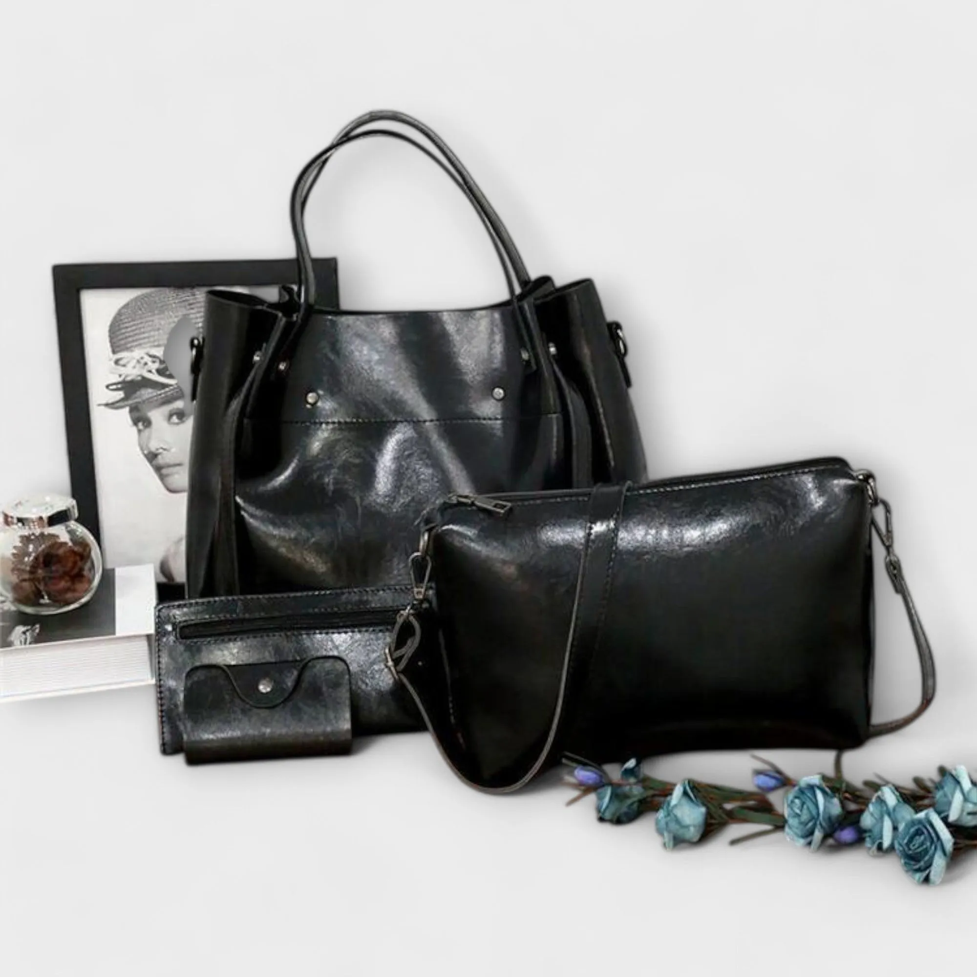 Pia | 4-Piece Bag Set