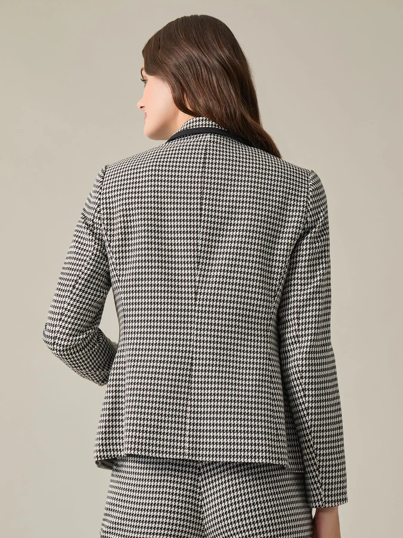 Plus Camden Jacket, Houndstooth
