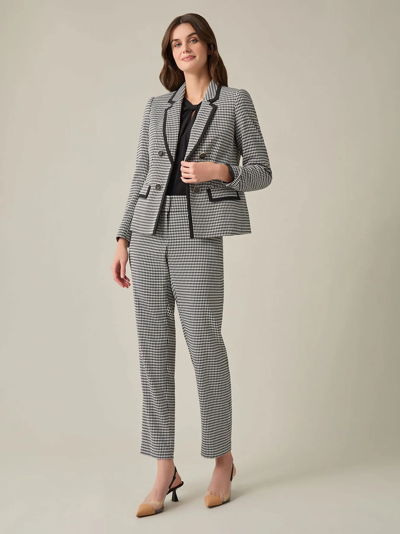 Plus Camden Jacket, Houndstooth