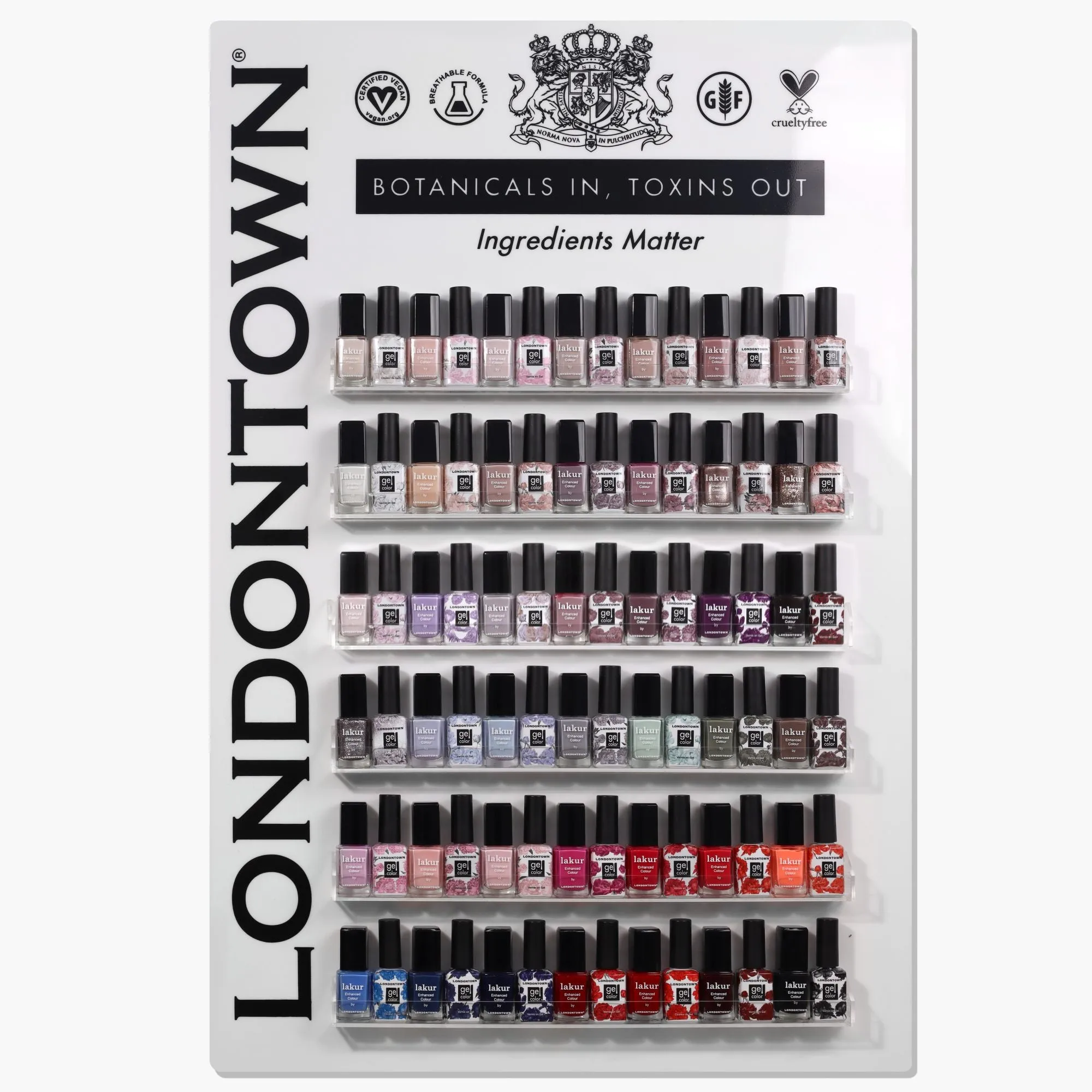 Professional Wall Display w/Product (Lakur & Gel)