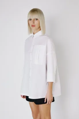Relaxed-Fit Poplin Shirt