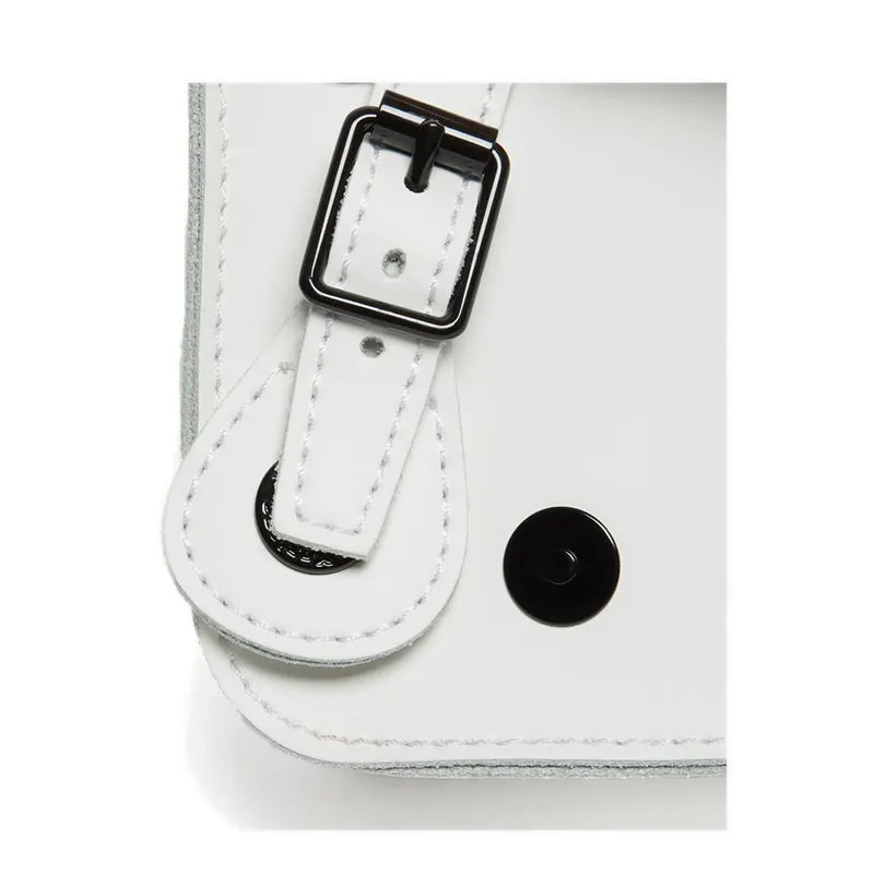 Satchels 7" Satchel- White Smooth