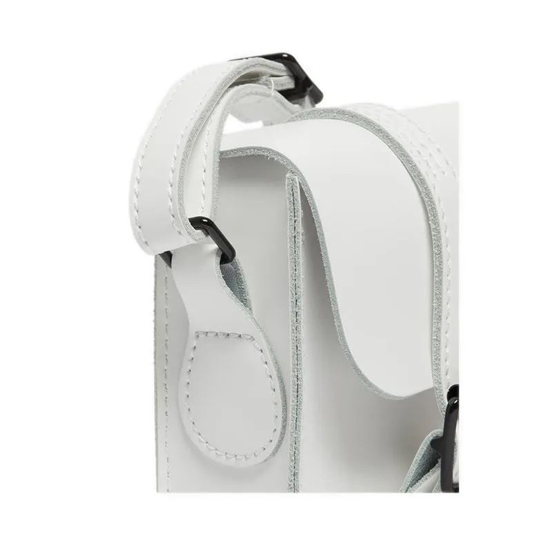 Satchels 7" Satchel- White Smooth