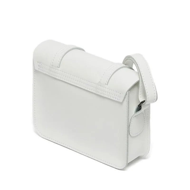 Satchels 7" Satchel- White Smooth