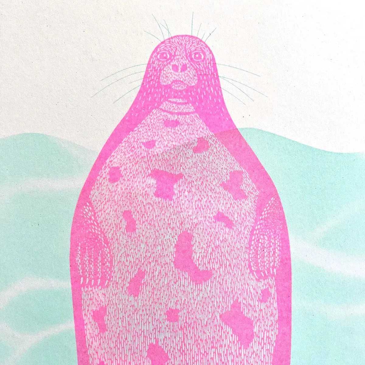 Seal of Disapproval: Artistic Riso Print