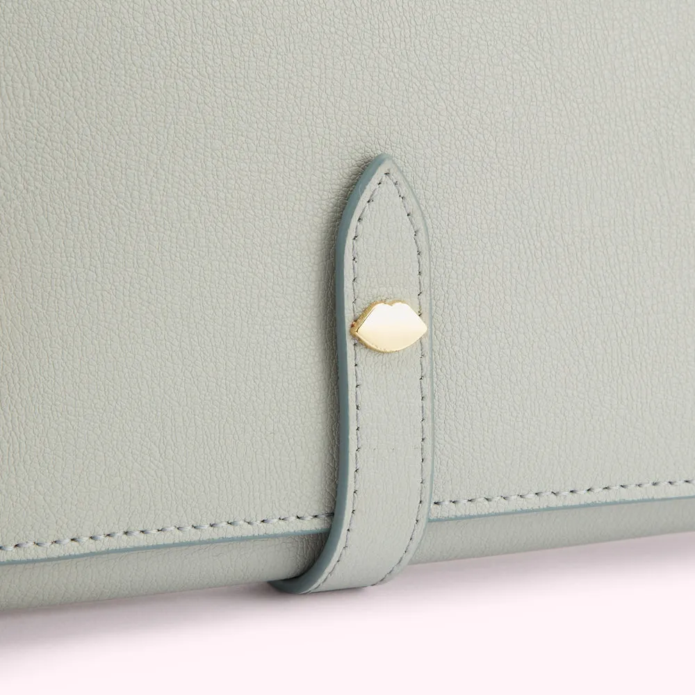 SHAGREEN JUNIPER CHAIN WALLET