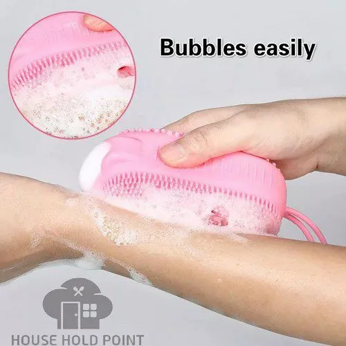 Silicone Bath Sponge Brush