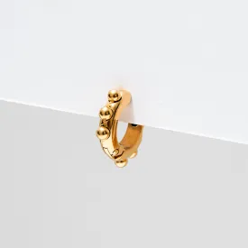 Single Mini Main Sail Huggie Hoop Earring