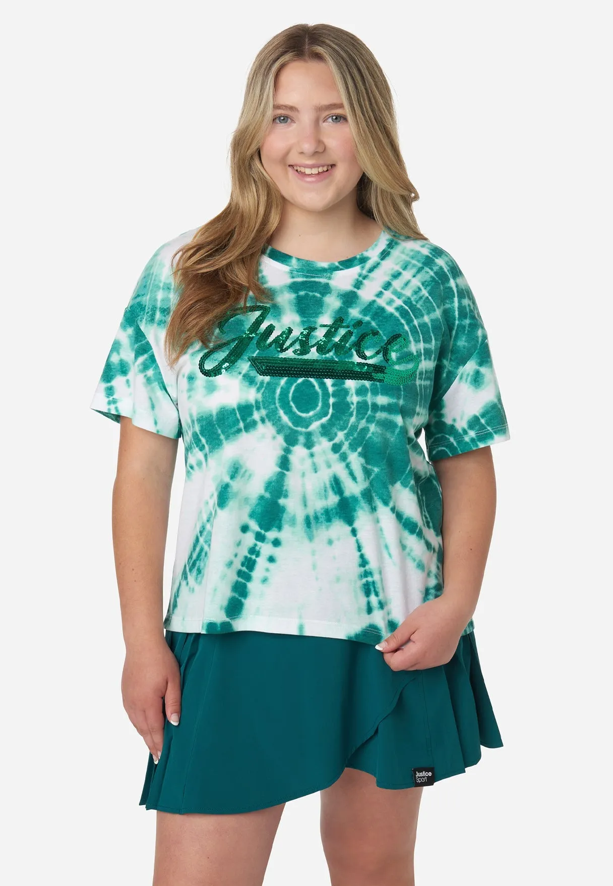 Sporty Swirl Jsport Tie-Dye Tee