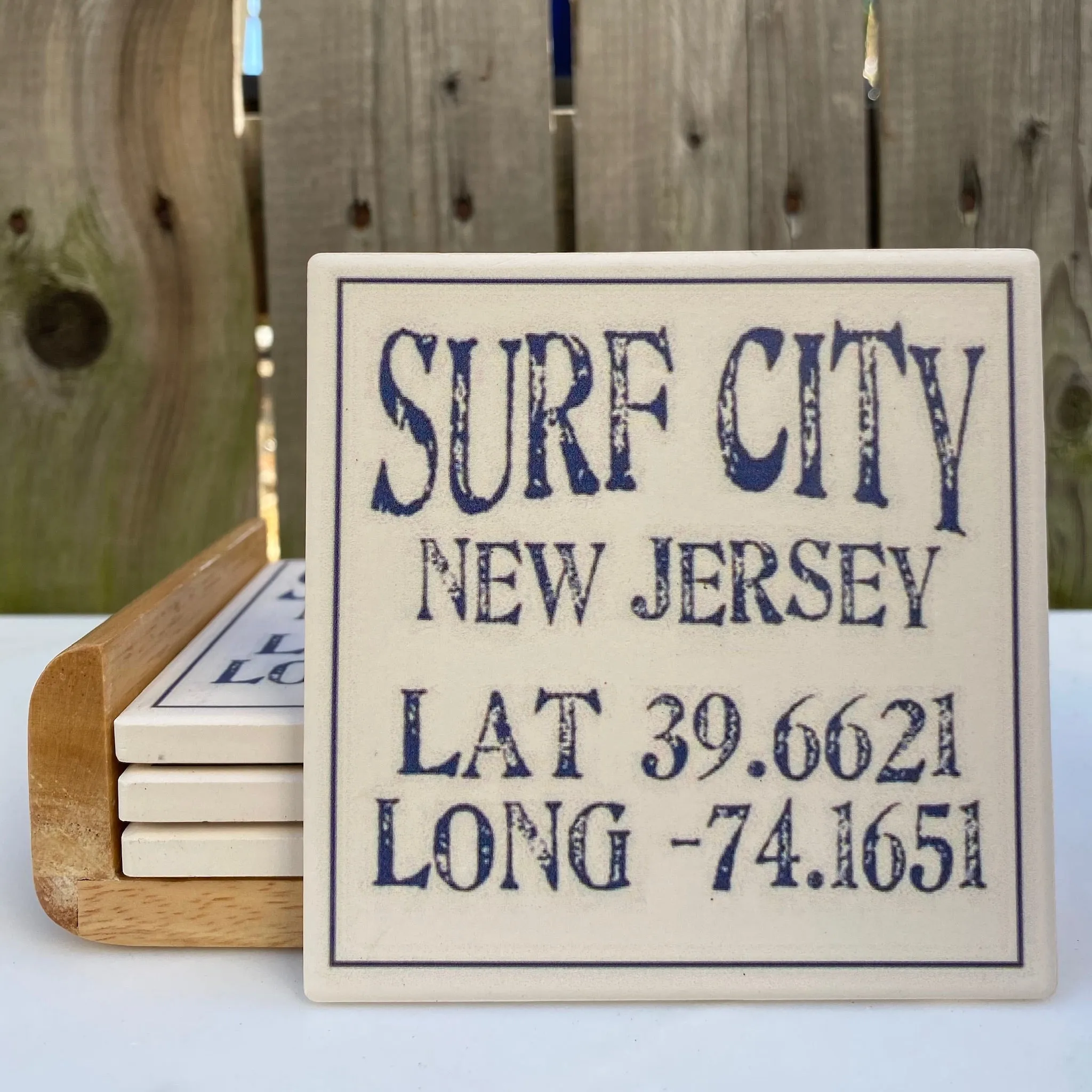 Surf City Coaster Set