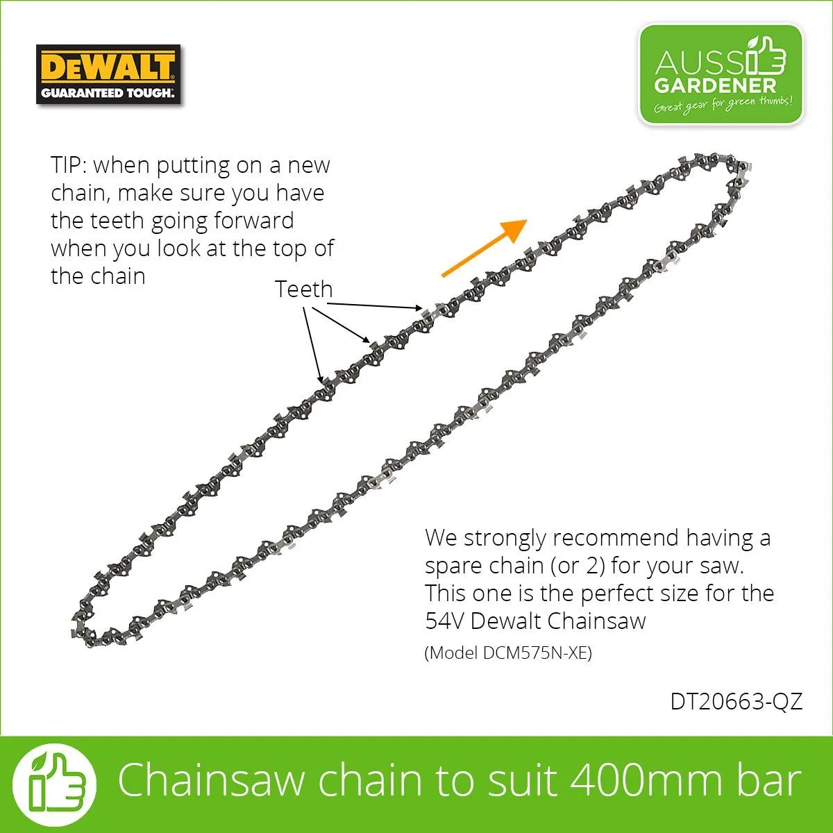 Tri Link Chain (30cm & 40cm)