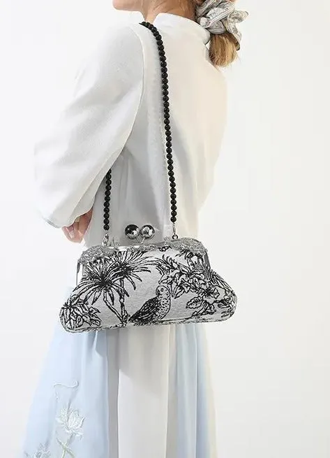 Tropical Birds Cloth Purse
